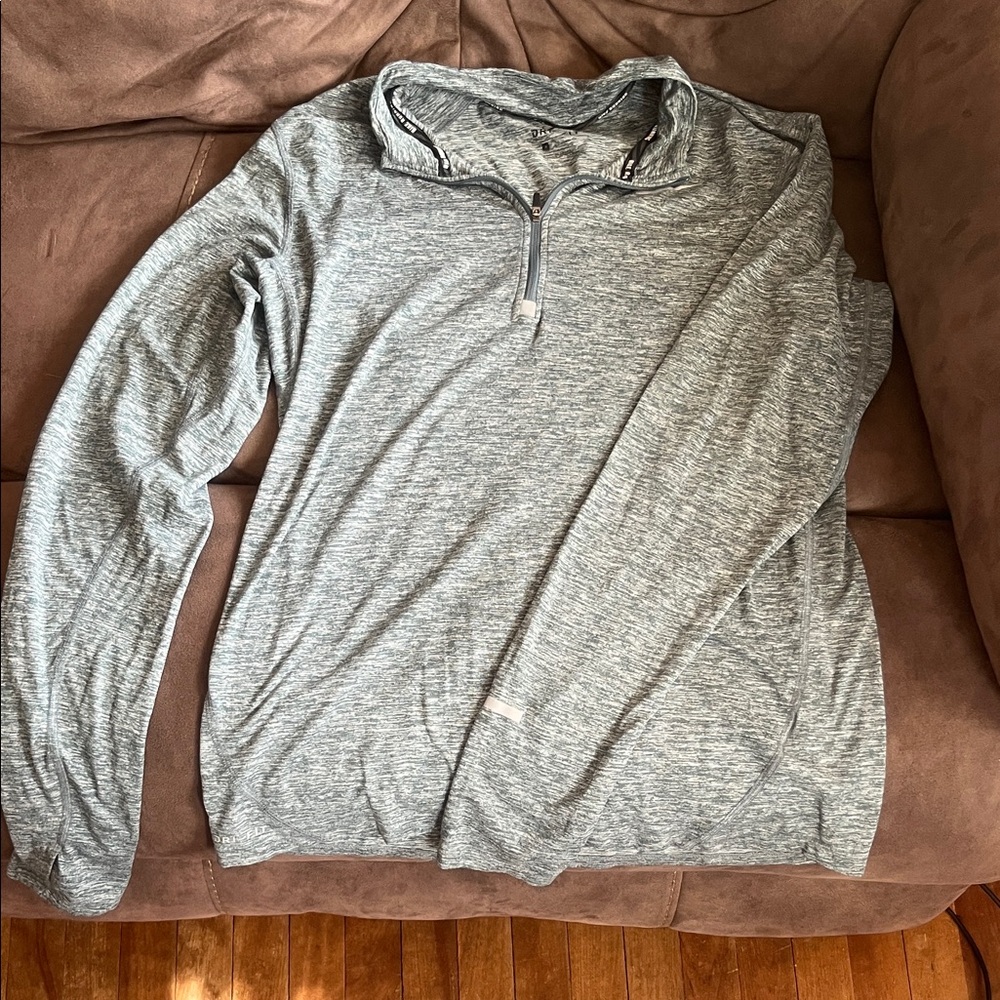Nike Gray Long Sleeve Men's Shirt